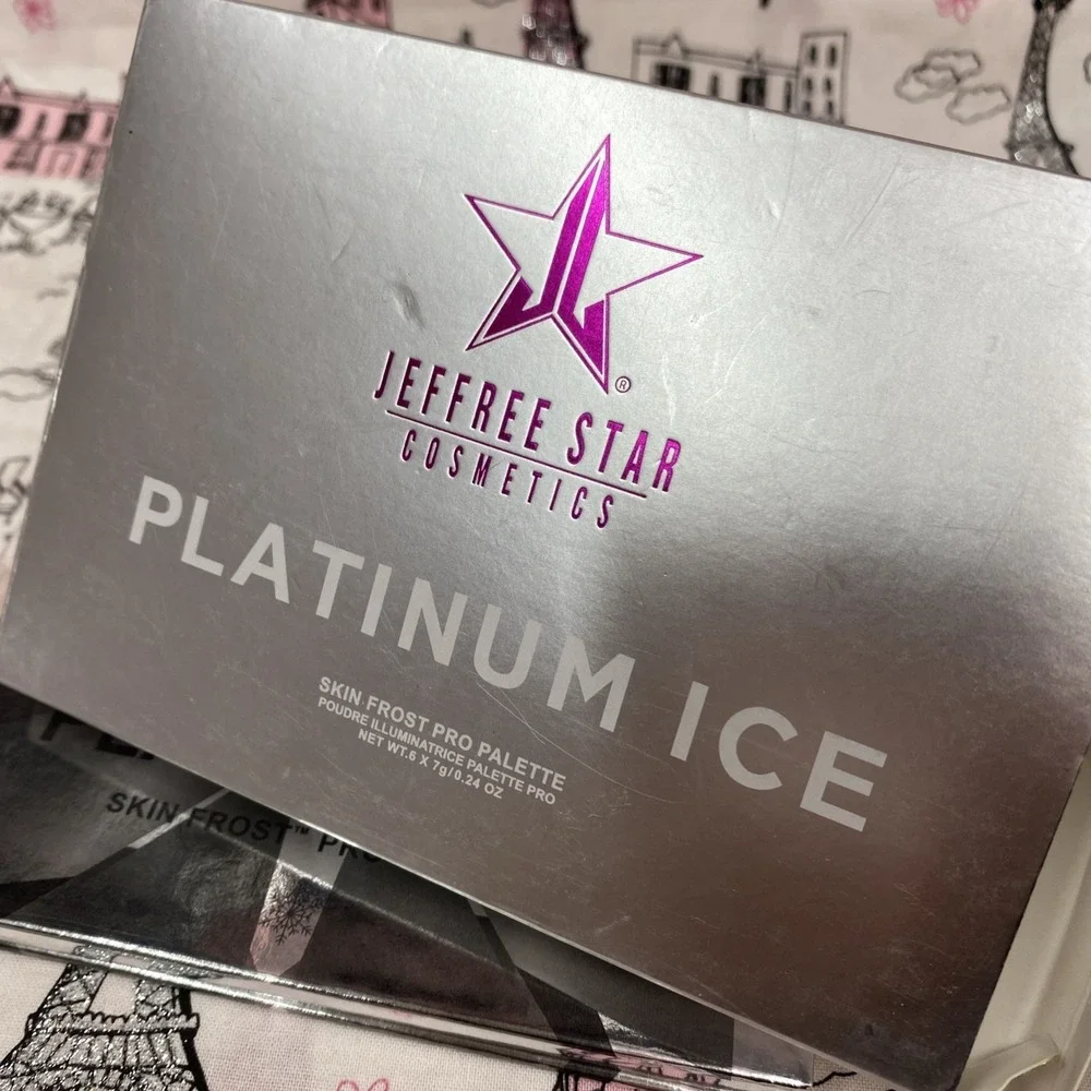 Jeffree Star Cosmetics Platinum Ice Skin Frost Pro Palette DISCONTINUED